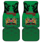 Afro Kenya National Heroes Day Car Mats Mashujaa With Lion Head And Coat Of Arms