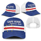 Cape Verde Football Go Champion Baseball Net Cap Sporty Style - African Pride