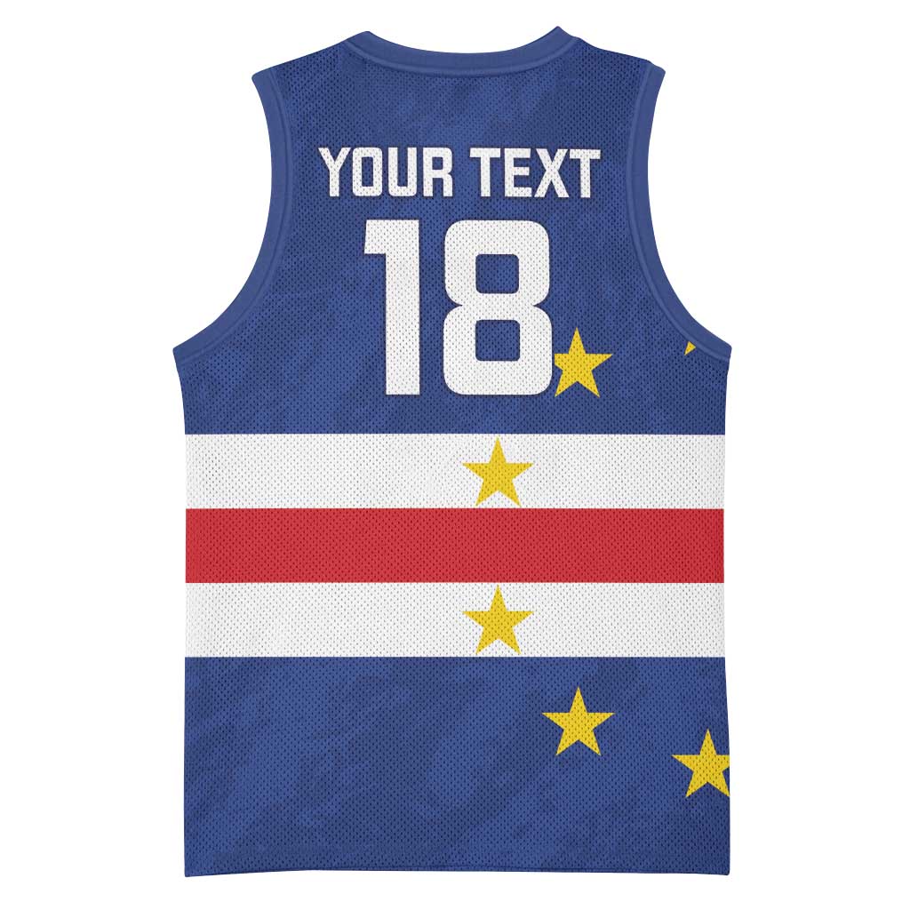 Cape Verde Football Go Champion Custom Basketball Jersey Sporty Style LT18