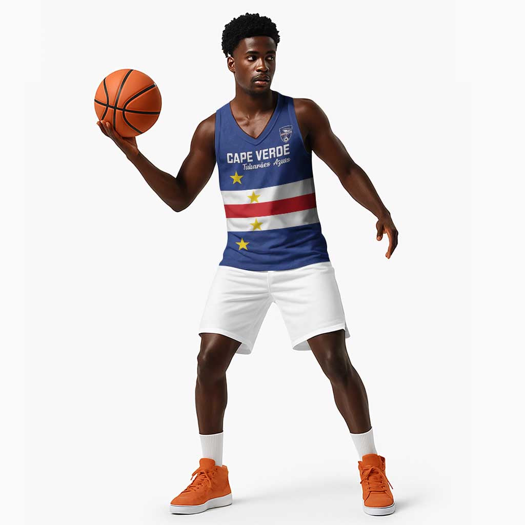 Cape Verde Football Go Champion Custom Basketball Jersey Sporty Style LT18