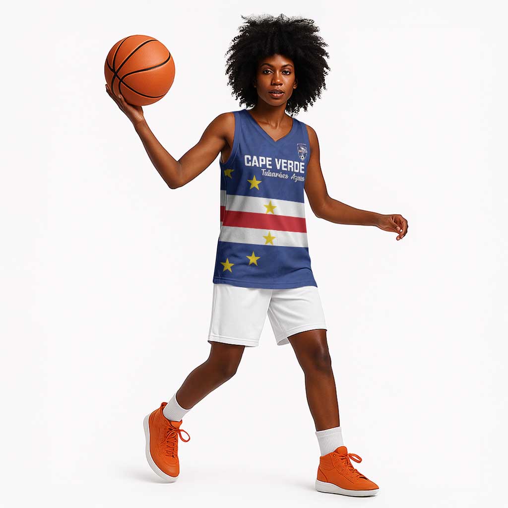 Cape Verde Football Go Champion Custom Basketball Jersey Sporty Style LT18