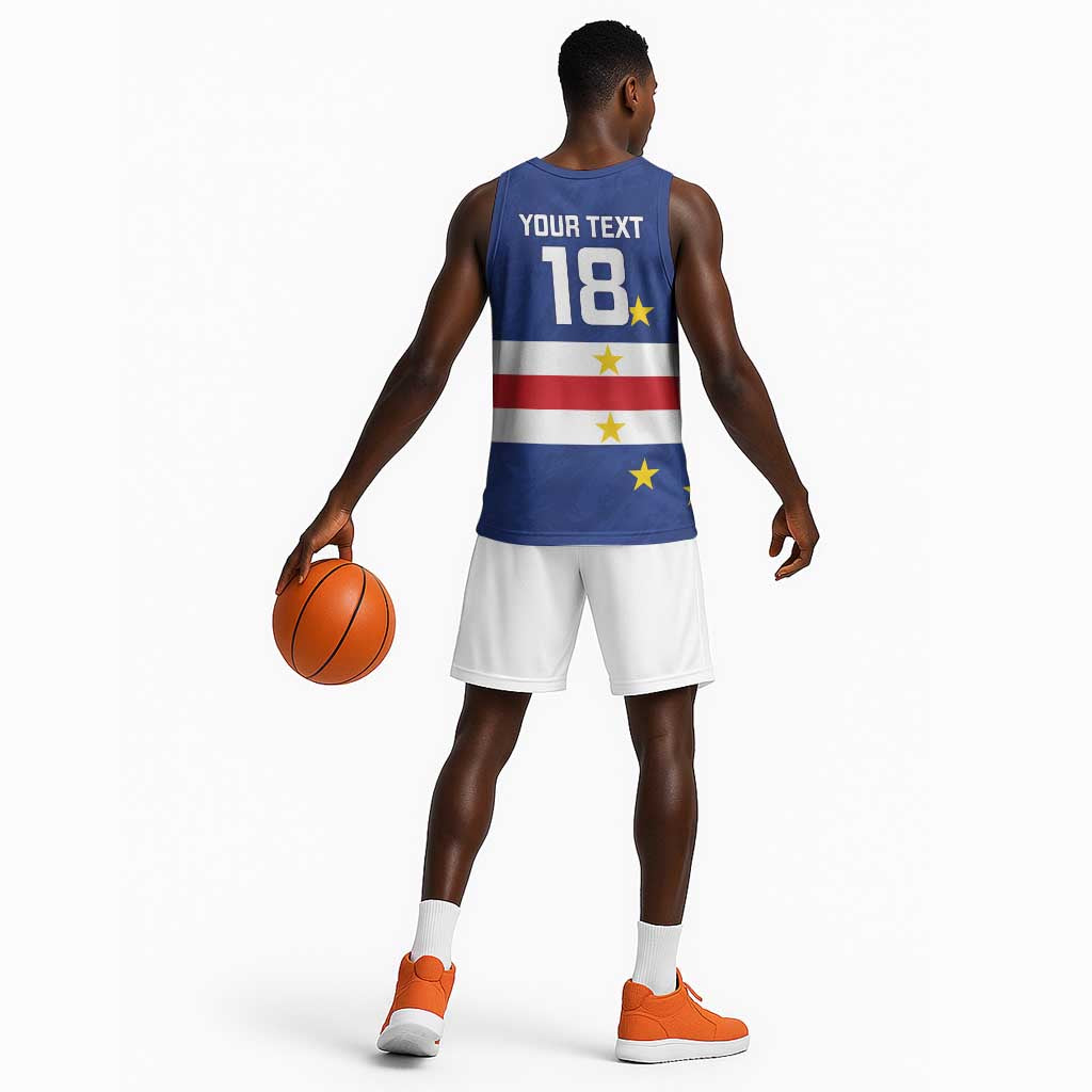 Cape Verde Football Go Champion Custom Basketball Jersey Sporty Style LT18