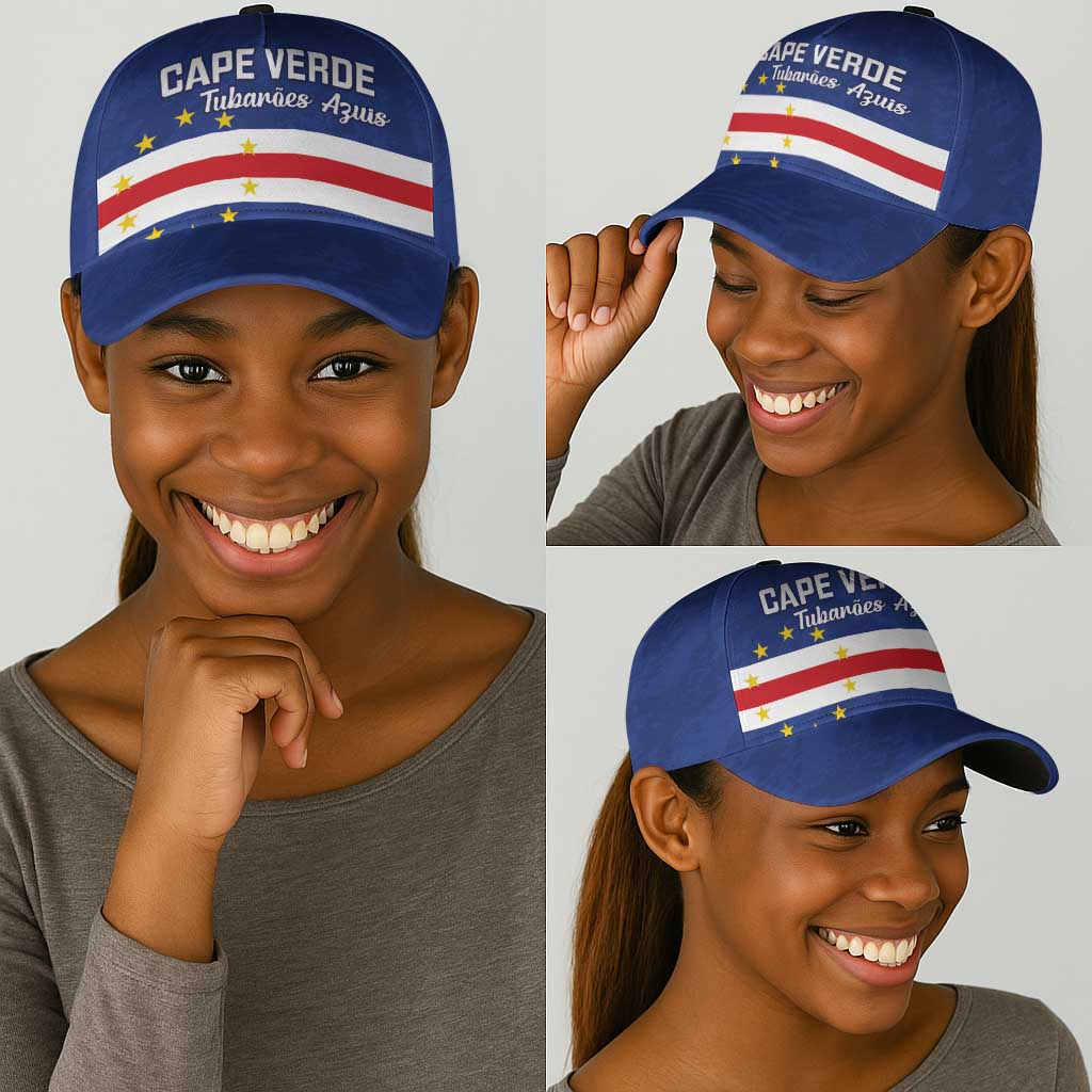 Cape Verde Football Go Champion Classic Cap Sporty Style - African Pride