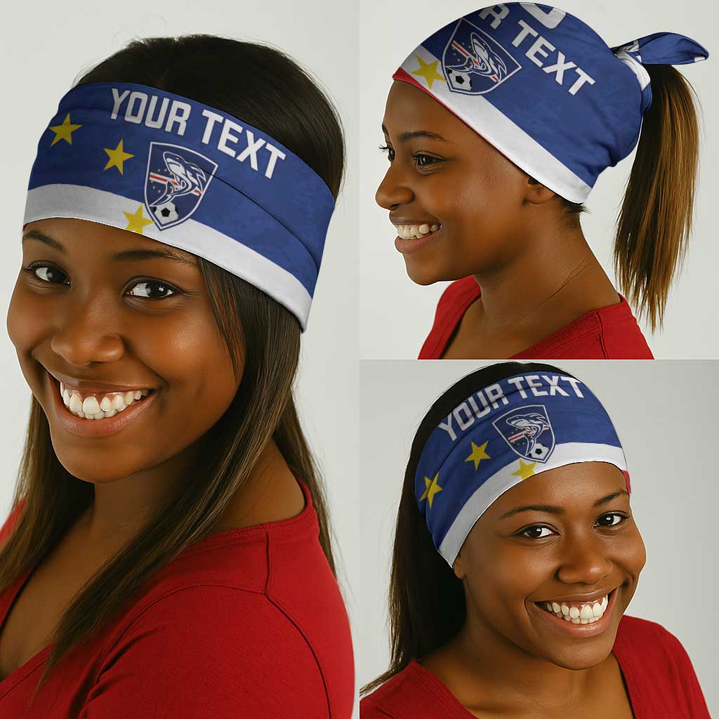 Cape Verde Football Go Champion Custom Neck Gaiter Sporty Style - African Pride