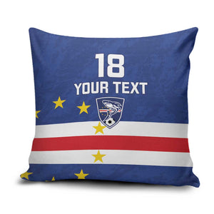 Cape Verde Football Go Champion Custom Pillow Cover Sporty Style