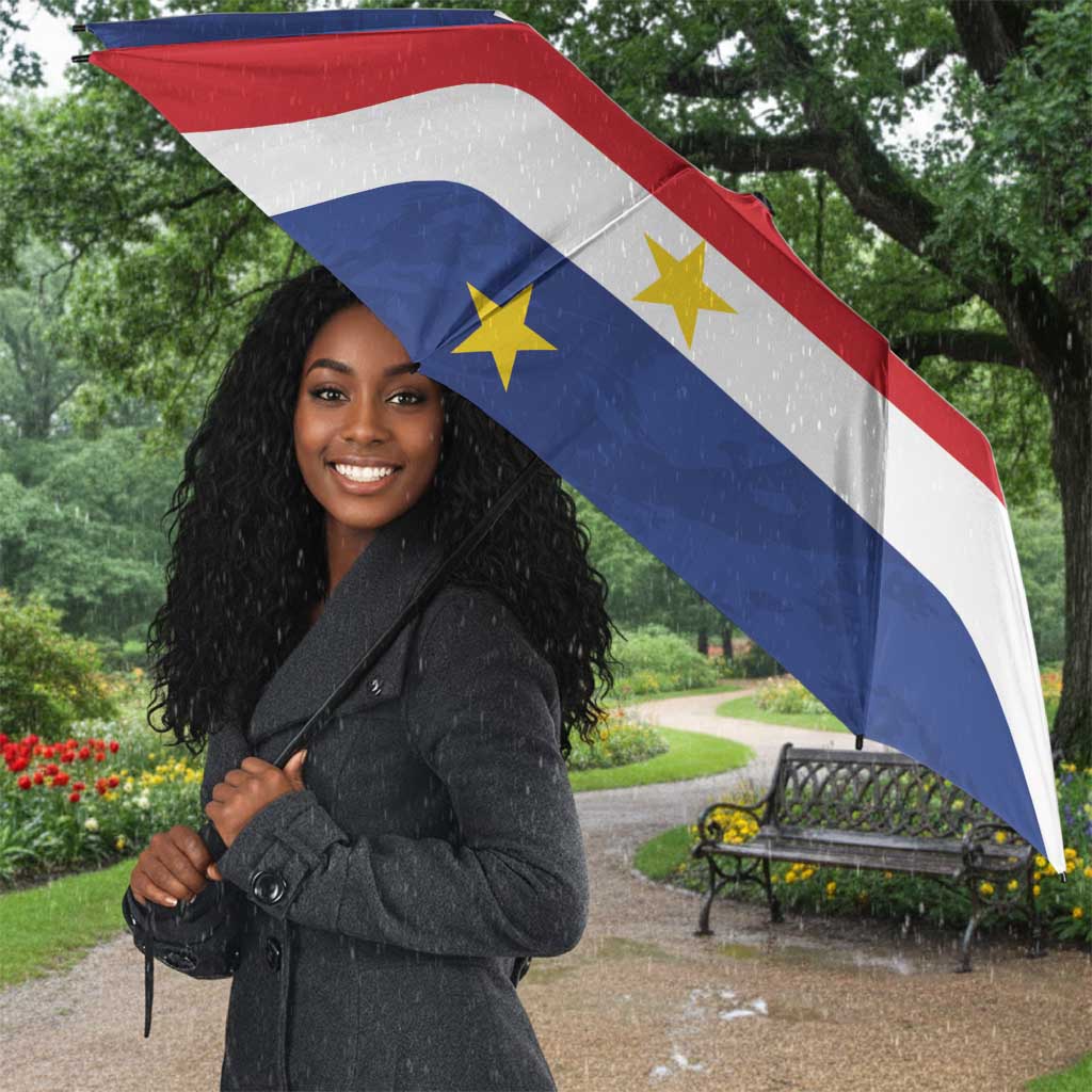 Cape Verde Football Go Champion Custom Umbrella Sporty Style