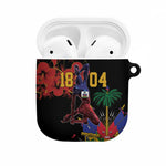 Afro-Haitians Negre Marron AirPods Case Libete Egalite Fratenite