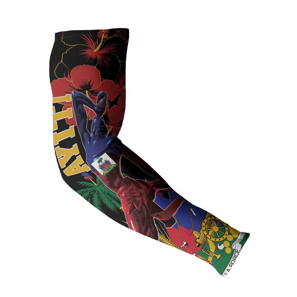 Afro-Haitians Negre Marron Arm Sleeves Libete Egalite Fratenite