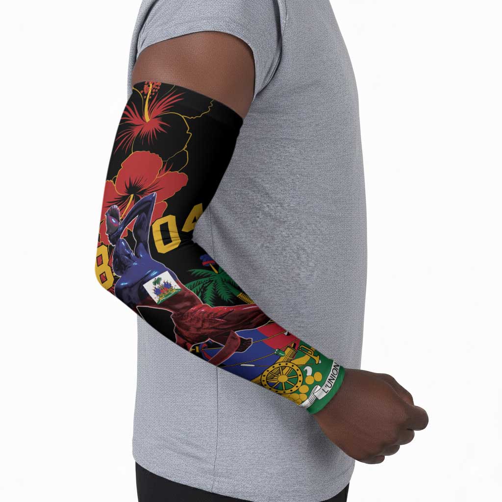 Afro-Haitians Negre Marron Arm Sleeves Libete Egalite Fratenite