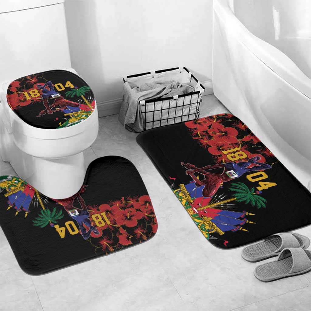 Afro-Haitians Negre Marron Bathroom Set Libete Egalite Fratenite