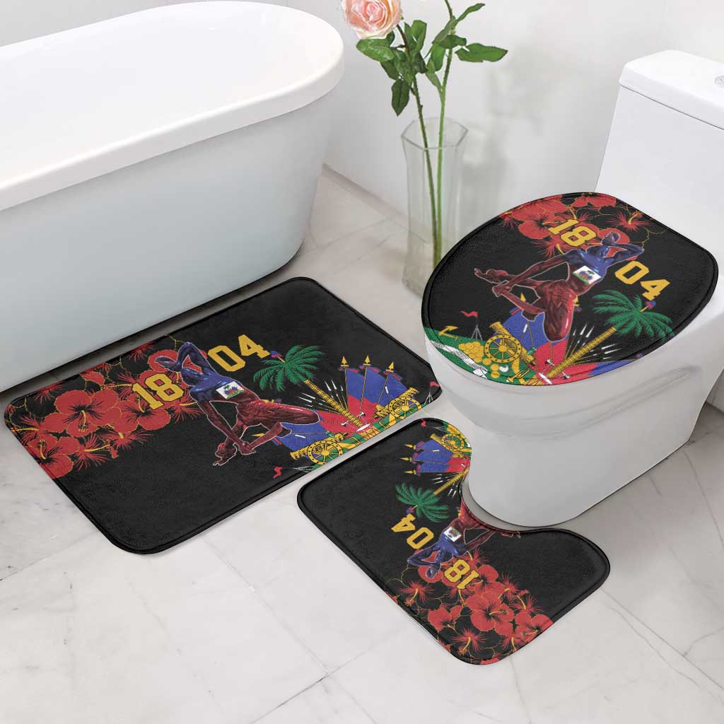 Afro-Haitians Negre Marron Bathroom Set Libete Egalite Fratenite