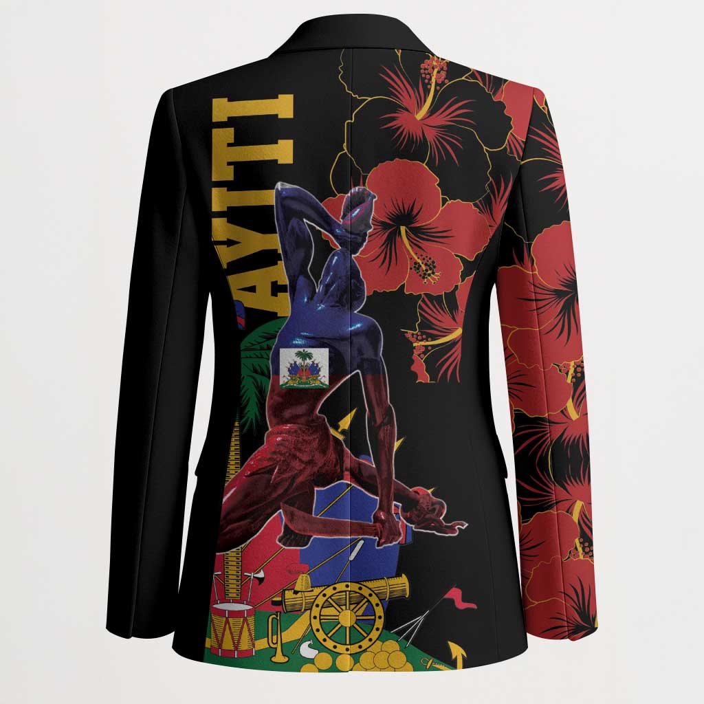 Afro-Haitians Negre Marron Blazer Libete Egalite Fratenite