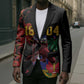 Afro-Haitians Negre Marron Blazer Libete Egalite Fratenite