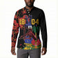 Afro-Haitians Negre Marron Button Sweatshirt Libete Egalite Fratenite
