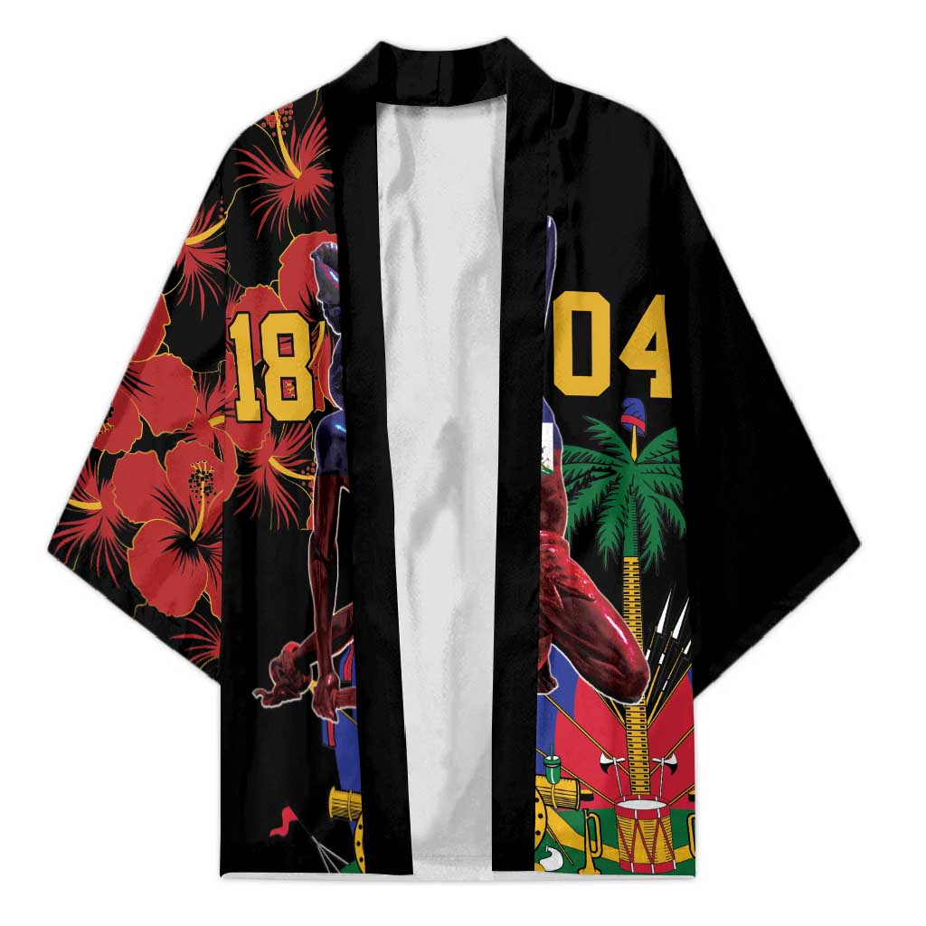 Afro-Haitians Negre Marron Kimono Libete Egalite Fratenite