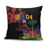 Afro-Haitians Negre Marron Pillow Cover Libete Egalite Fratenite