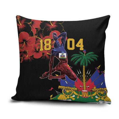Afro-Haitians Negre Marron Pillow Cover Libete Egalite Fratenite