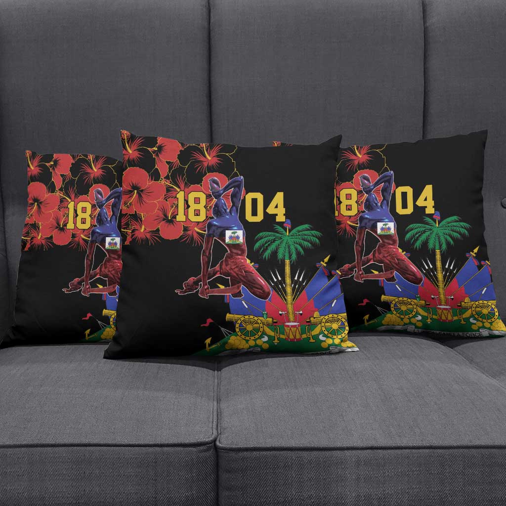 Afro-Haitians Negre Marron Pillow Cover Libete Egalite Fratenite