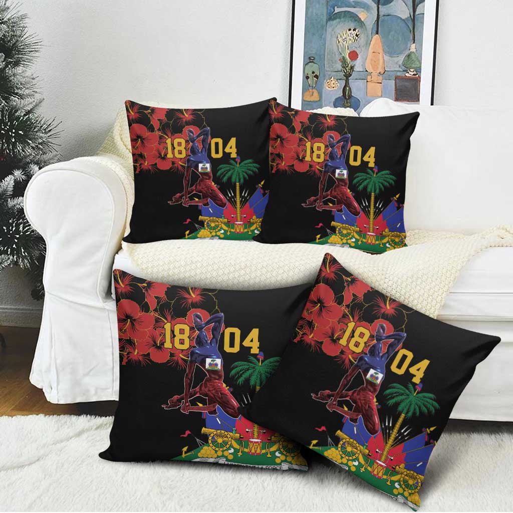 Afro-Haitians Negre Marron Pillow Cover Libete Egalite Fratenite