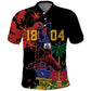 Afro-Haitians Negre Marron Polo Shirt Libete Egalite Fratenite LT18