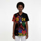 Afro-Haitians Negre Marron Scrub Top Libete Egalite Fratenite - African Pride