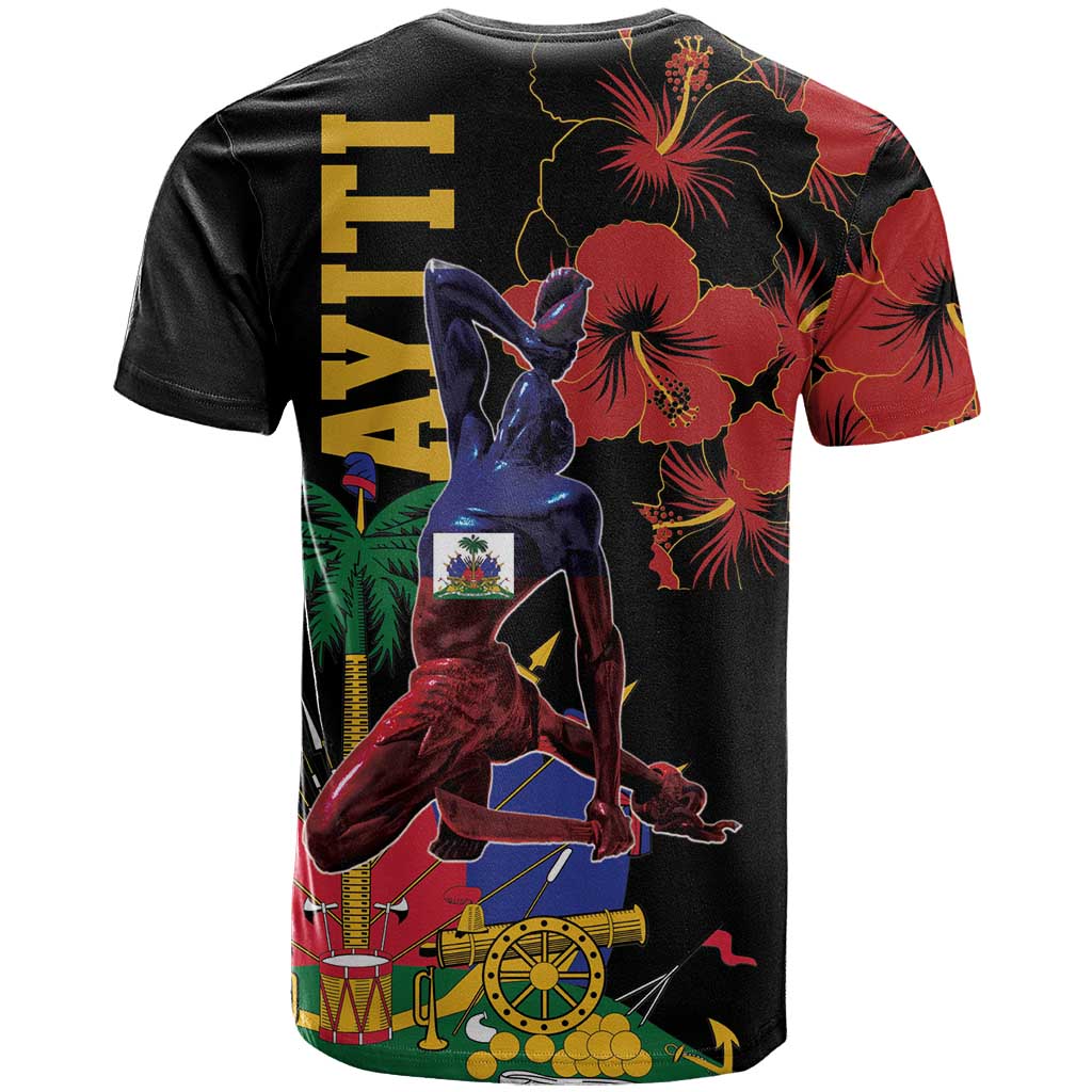 Afro-Haitians Negre Marron T shirt Libete Egalite Fratenite LT18