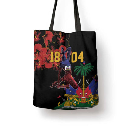 Afro-Haitians Negre Marron Tote Bag Libete Egalite Fratenite