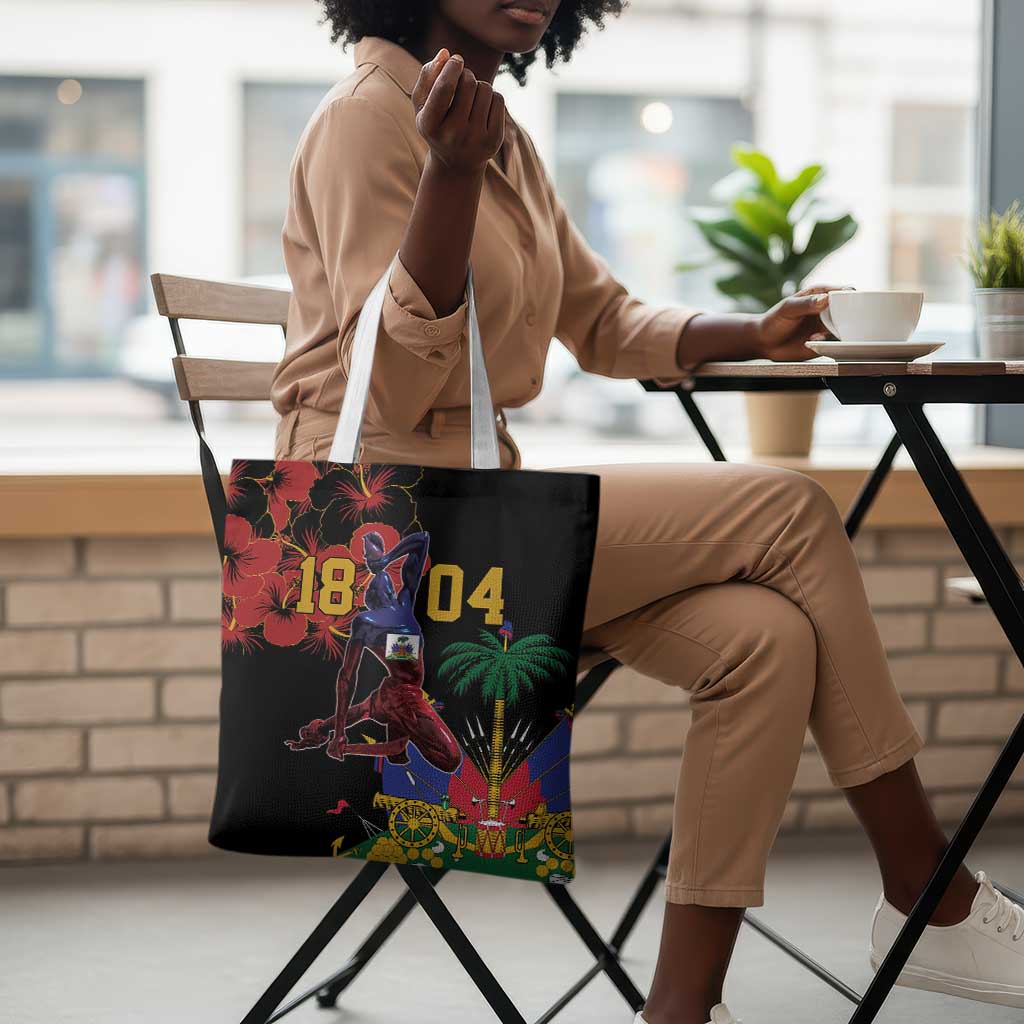 Afro-Haitians Negre Marron Tote Bag Libete Egalite Fratenite