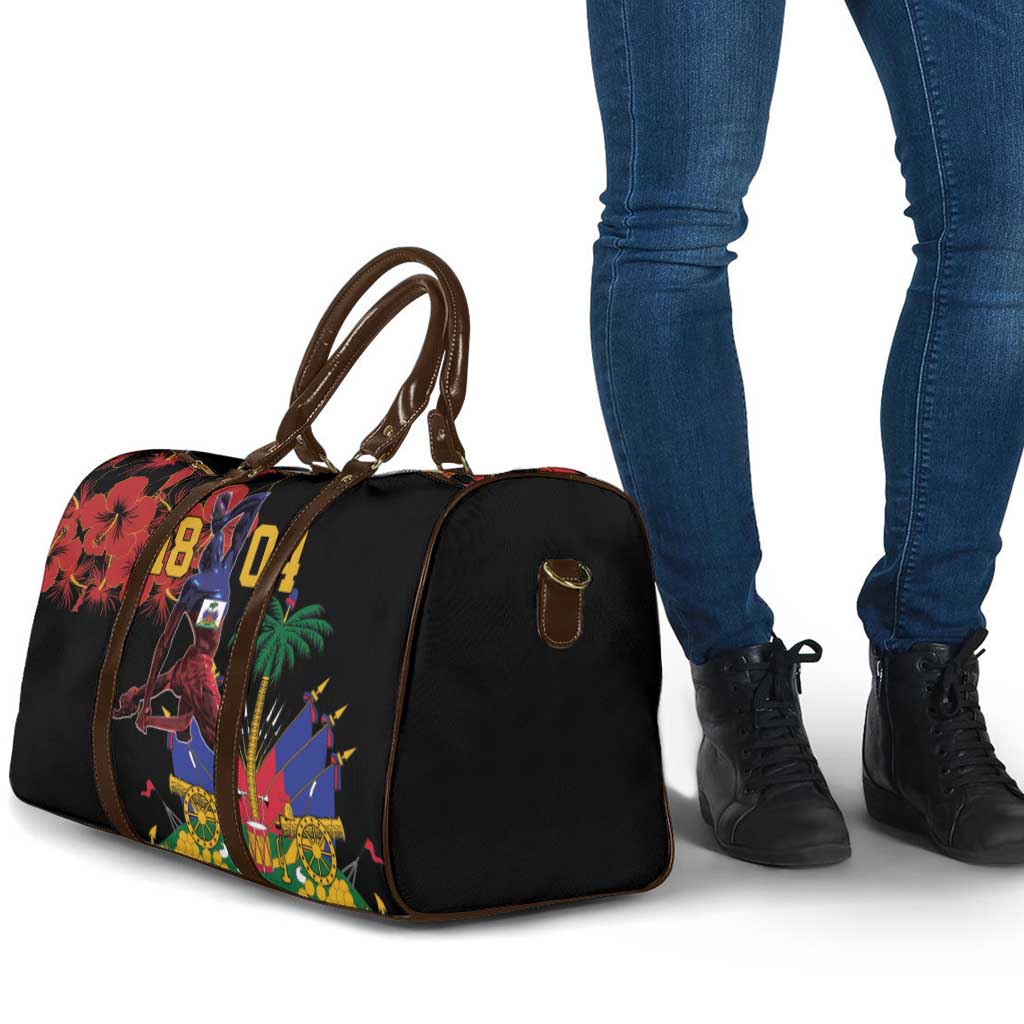Afro-Haitians Negre Marron Travel Bag Libete Egalite Fratenite