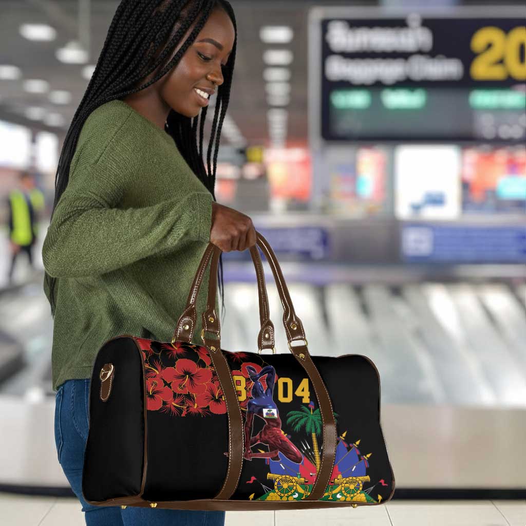 Afro-Haitians Negre Marron Travel Bag Libete Egalite Fratenite
