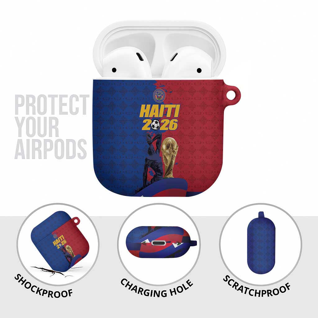 Afro-Haitians Football AirPods Case Les Grenadiers 2026 World Football - African Pride