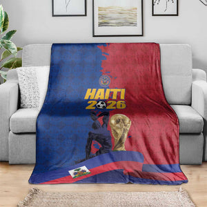 Afro-Haitians Football Blanket Les Grenadiers 2026 World Football - African Pride