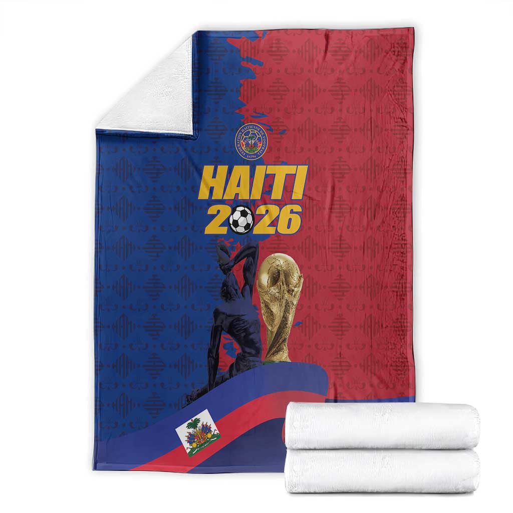 Afro-Haitians Football Blanket Les Grenadiers 2026 World Football - African Pride