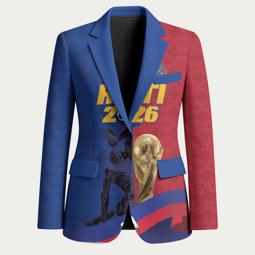 Custom Afro-Haitians Football Blazer Les Grenadiers 2026 World Football - African Pride