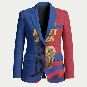 Custom Afro-Haitians Football Blazer Les Grenadiers 2026 World Football - African Pride