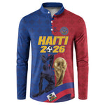 Custom Afro-Haitians Football Button Sweatshirt Les Grenadiers 2026 World Football