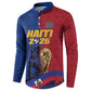 Custom Afro-Haitians Football Button Sweatshirt Les Grenadiers 2026 World Football