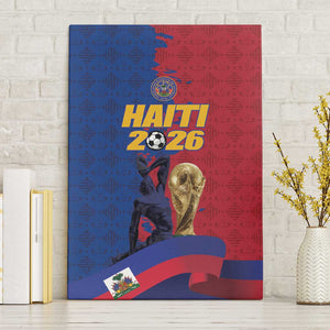Afro-Haitians Football Canvas Wall Art Les Grenadiers 2026 World Football - African Pride
