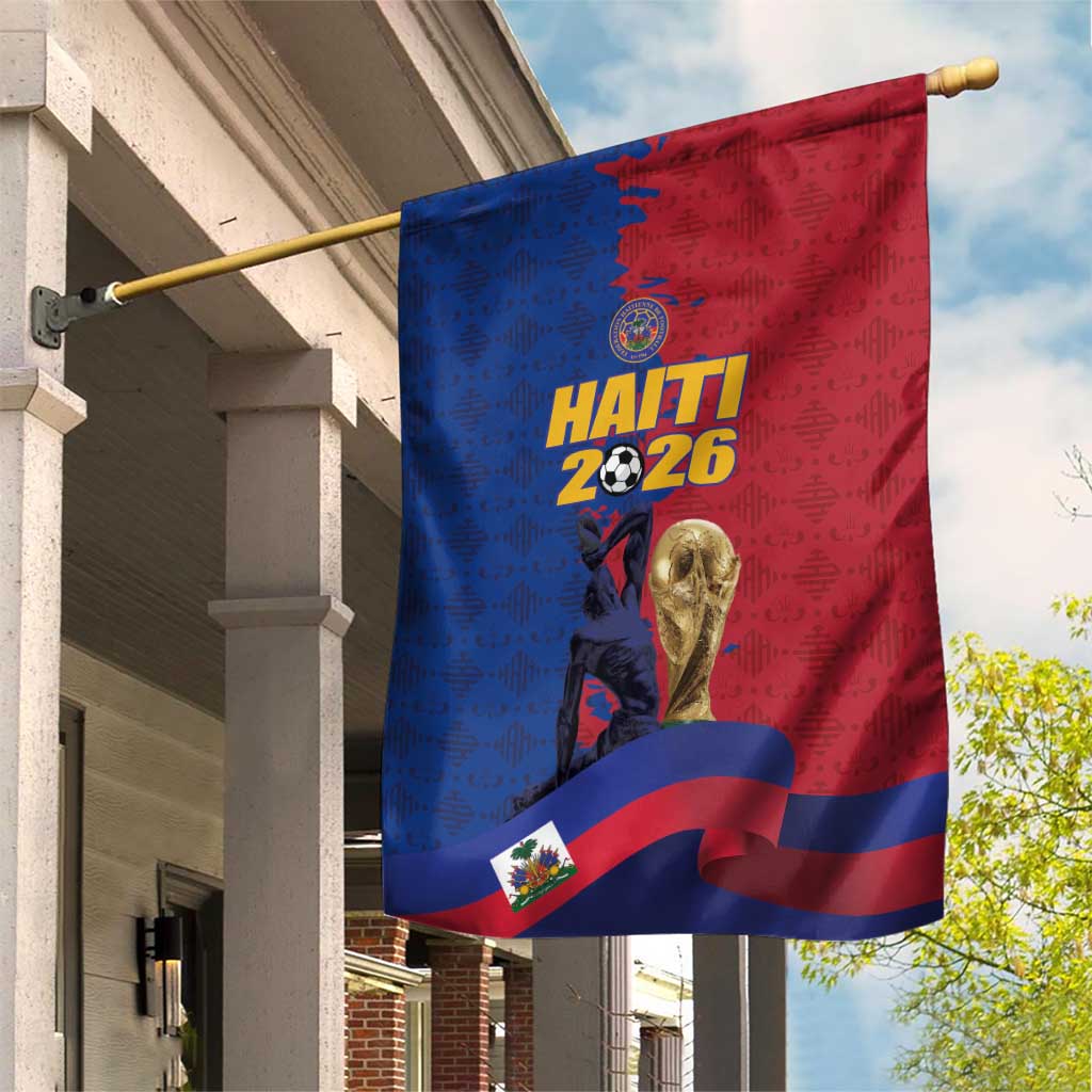Afro-Haitians Football Garden Flag Les Grenadiers 2026 World Football - African Pride