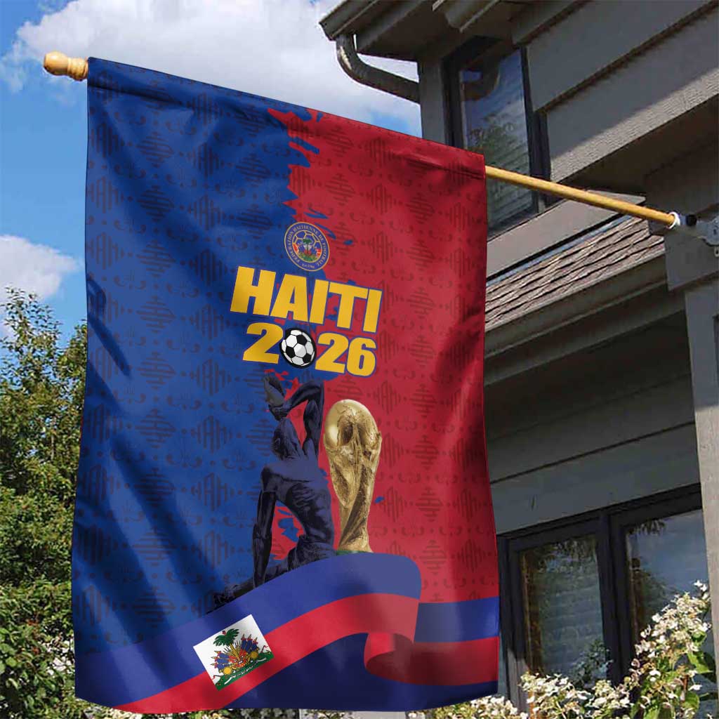 Afro-Haitians Football Garden Flag Les Grenadiers 2026 World Football - African Pride