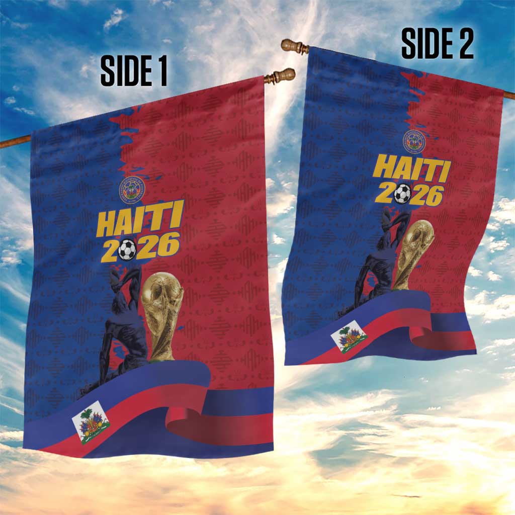 Afro-Haitians Football Garden Flag Les Grenadiers 2026 World Football - African Pride