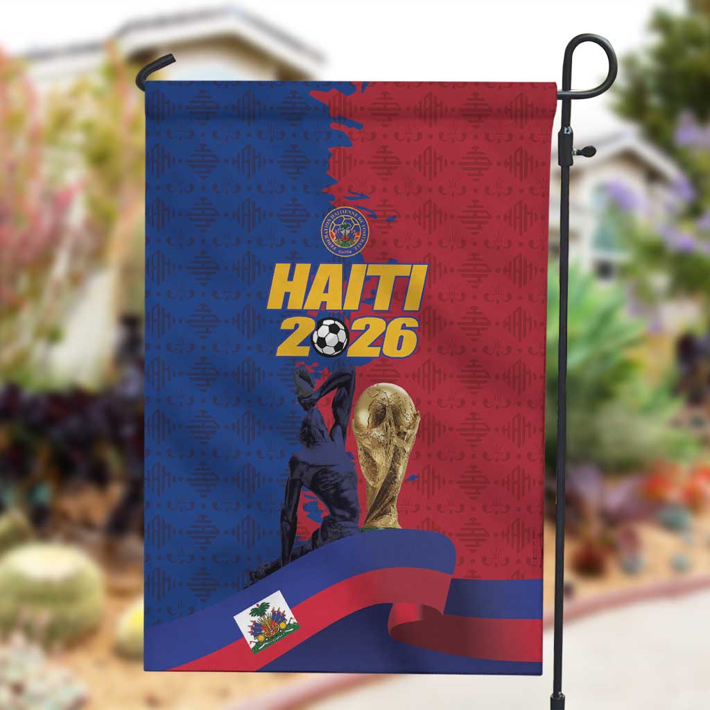 Afro-Haitians Football Garden Flag Les Grenadiers 2026 World Football - African Pride