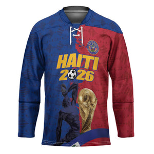 Custom Afro-Haitians Football Hockey Jersey Les Grenadiers 2026 World Football - African Pride