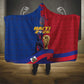 Afro-Haitians Football Hooded Blanket Les Grenadiers 2026 World Football - African Pride