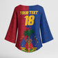 Custom Afro-Haitians Football Kimono Sleeve Blouse Les Grenadiers 2026 World Football - African Pride