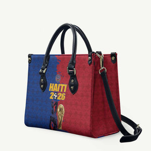 Afro-Haitians Football Leather Bag Les Grenadiers 2026 World Football - African Pride