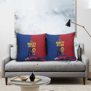 Afro-Haitians Football Pillow Cover Les Grenadiers 2026 World Football - African Pride