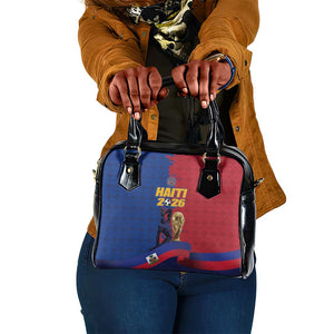 Afro-Haitians Football Shoulder Handbag Les Grenadiers 2026 World Football - African Pride
