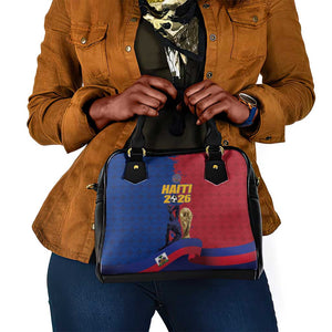 Afro-Haitians Football Shoulder Handbag Les Grenadiers 2026 World Football - African Pride