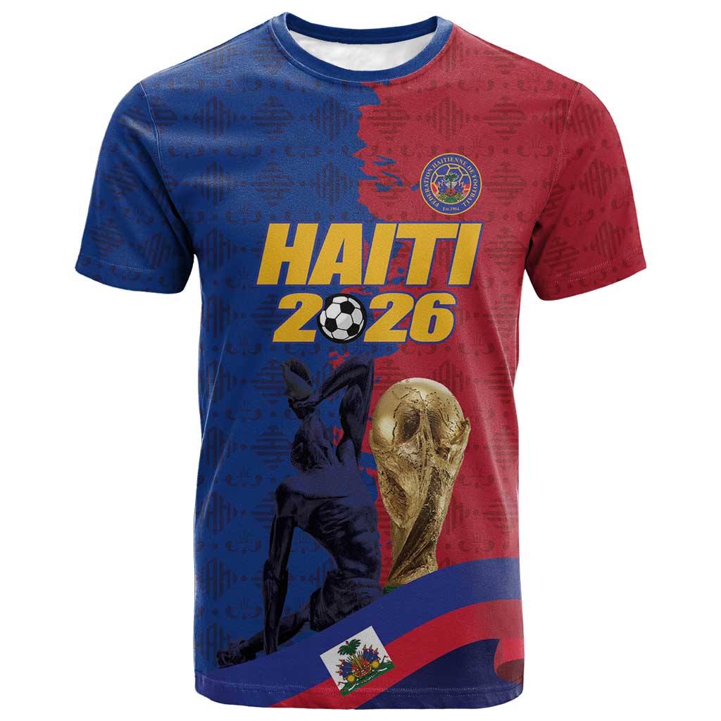Custom Afro-Haitians Football T shirt Les Grenadiers 2026 World Football - African Pride